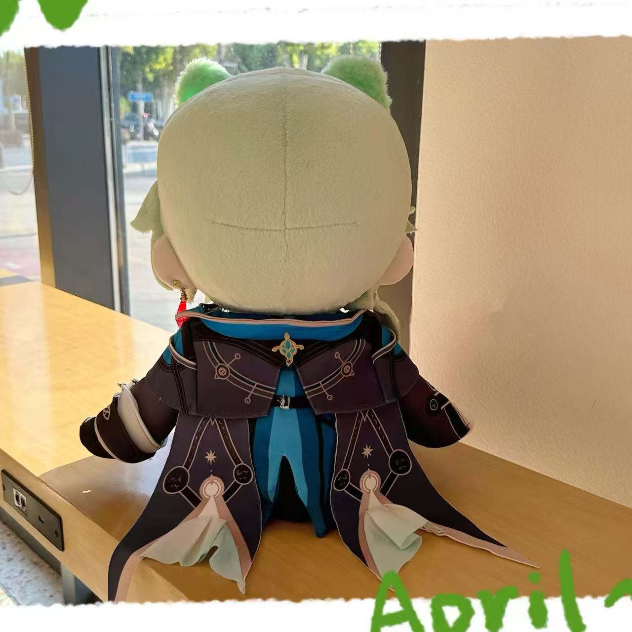 【Free Shipping】Smile House Honkai Star Rail Anaxa Staring Eyes 40CM Plush Doll