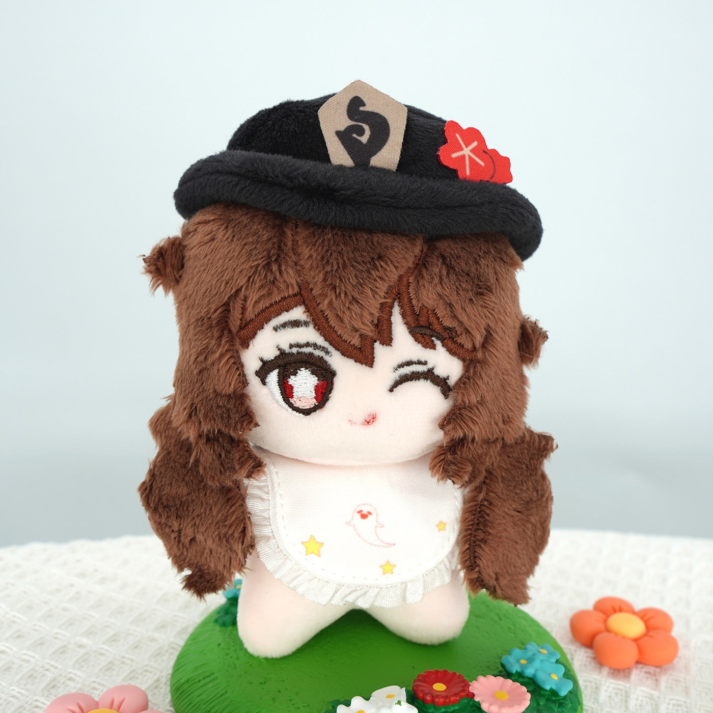 スマイルハウス 原神インパクト ファンアート ぬいぐるみ Hutao かわいいぬいぐるみ 12 CM