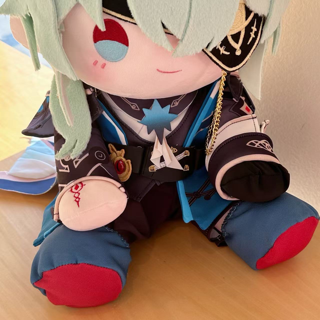 【Free Shipping】Smile House Honkai Star Rail Anaxa Staring Eyes 40CM Plush Doll