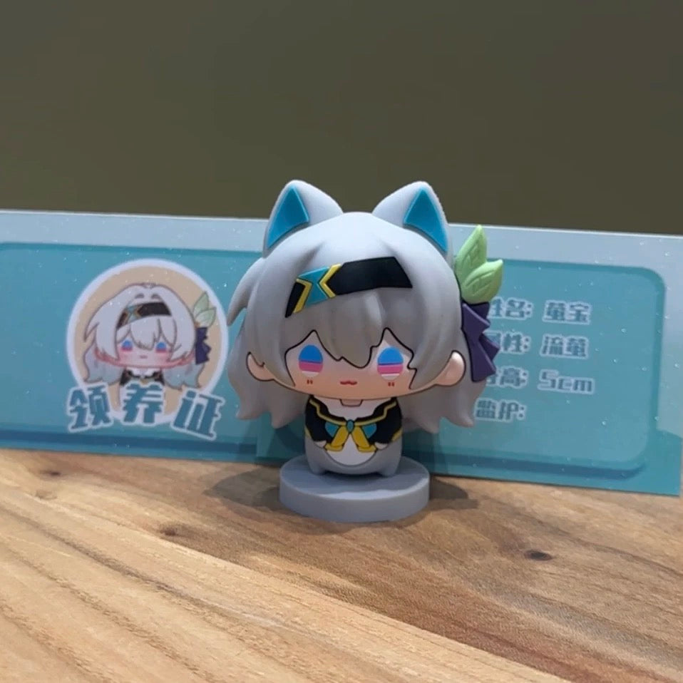 Smile House Honkai Star Rail Firefly Cute Action Figures 6CM