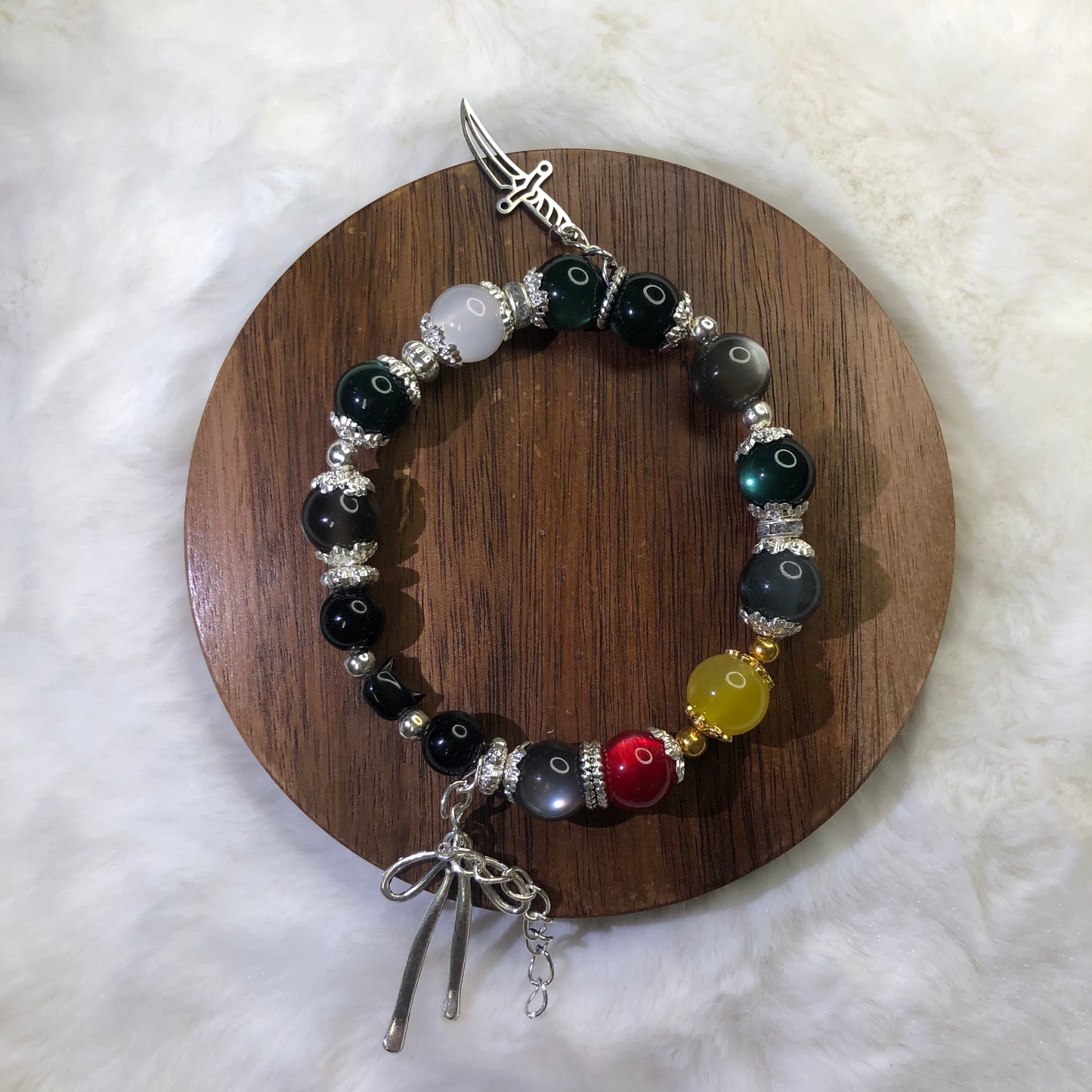Free Shipping Smile House Zenless Zone Zero ZZZ Miyabi Inspired Round Bracelet