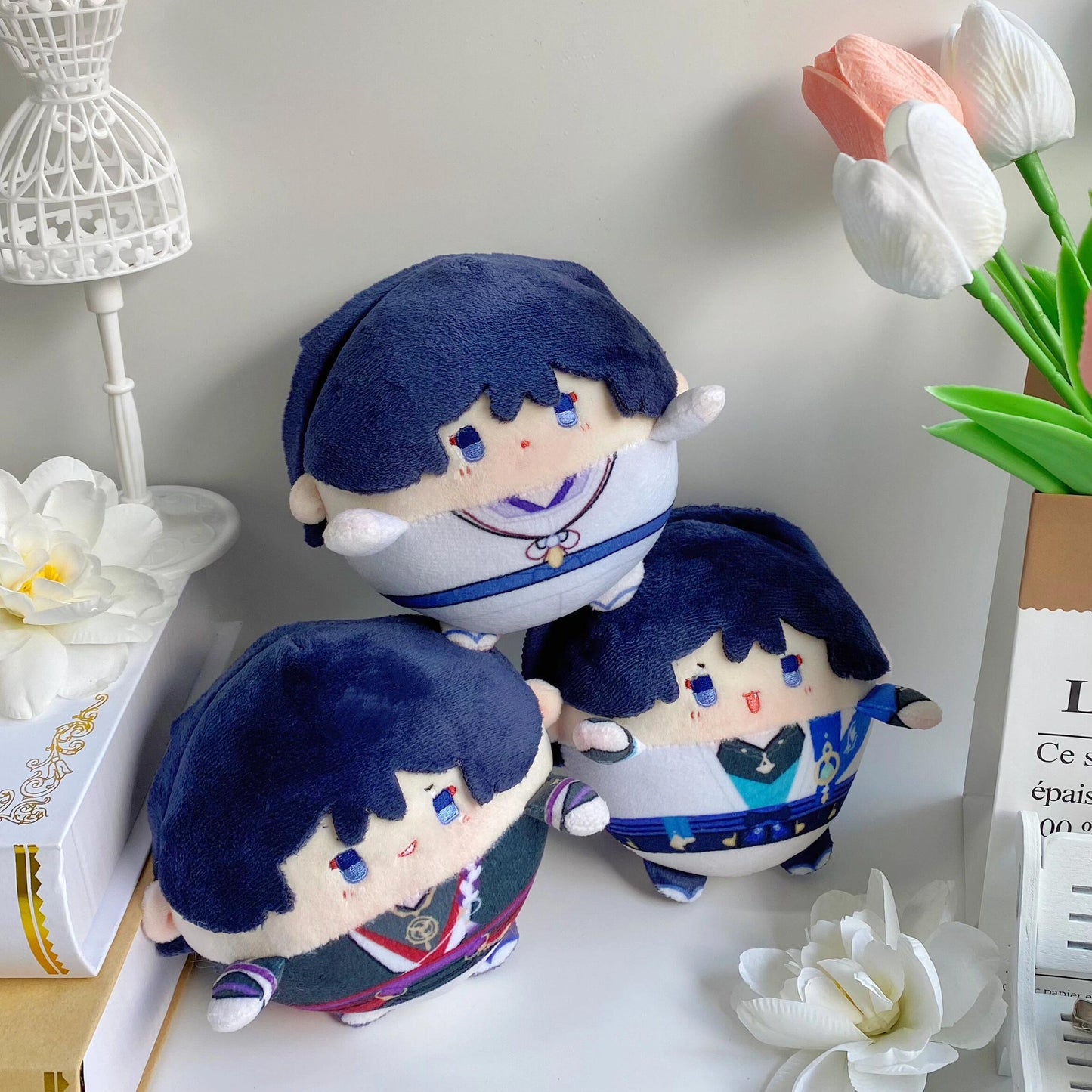 Smile House Genshin Impact Plushies Wanderer Scaramouche Plush Ball Doll