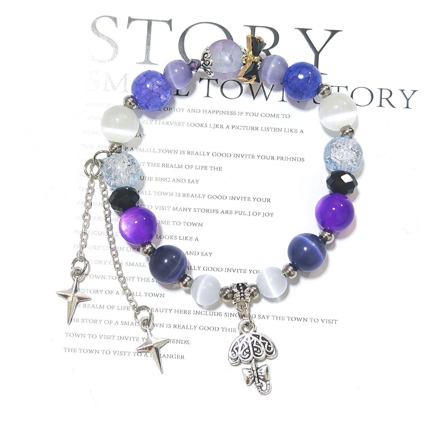 Free Shipping Smile House Zenless Zone Zero ZZZ Vivian Inspired Round Bracelet