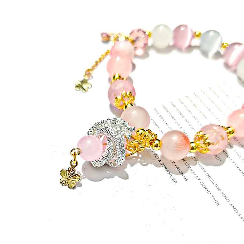 Smile House Game Wuthering Waves Jinhsi Peach Blossom Inspired Bracelet