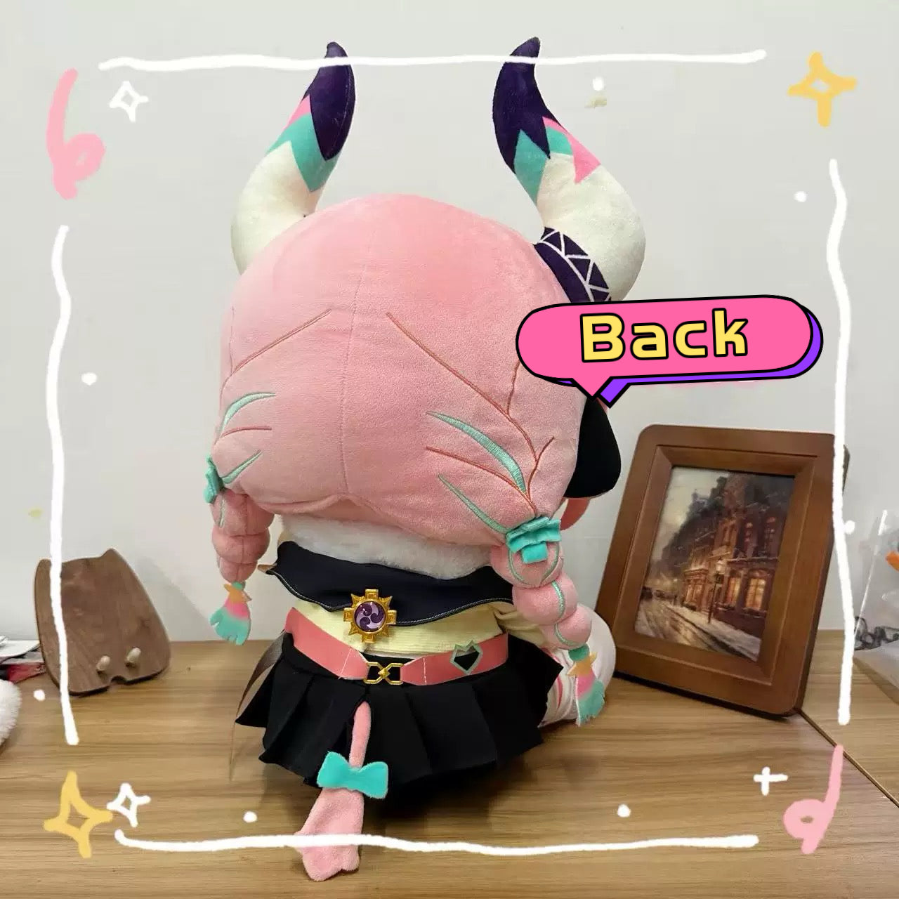 【Free Shipping】Smile House Genshin Impact Plushies Varesa Staring Eyes 40CM Plush Doll