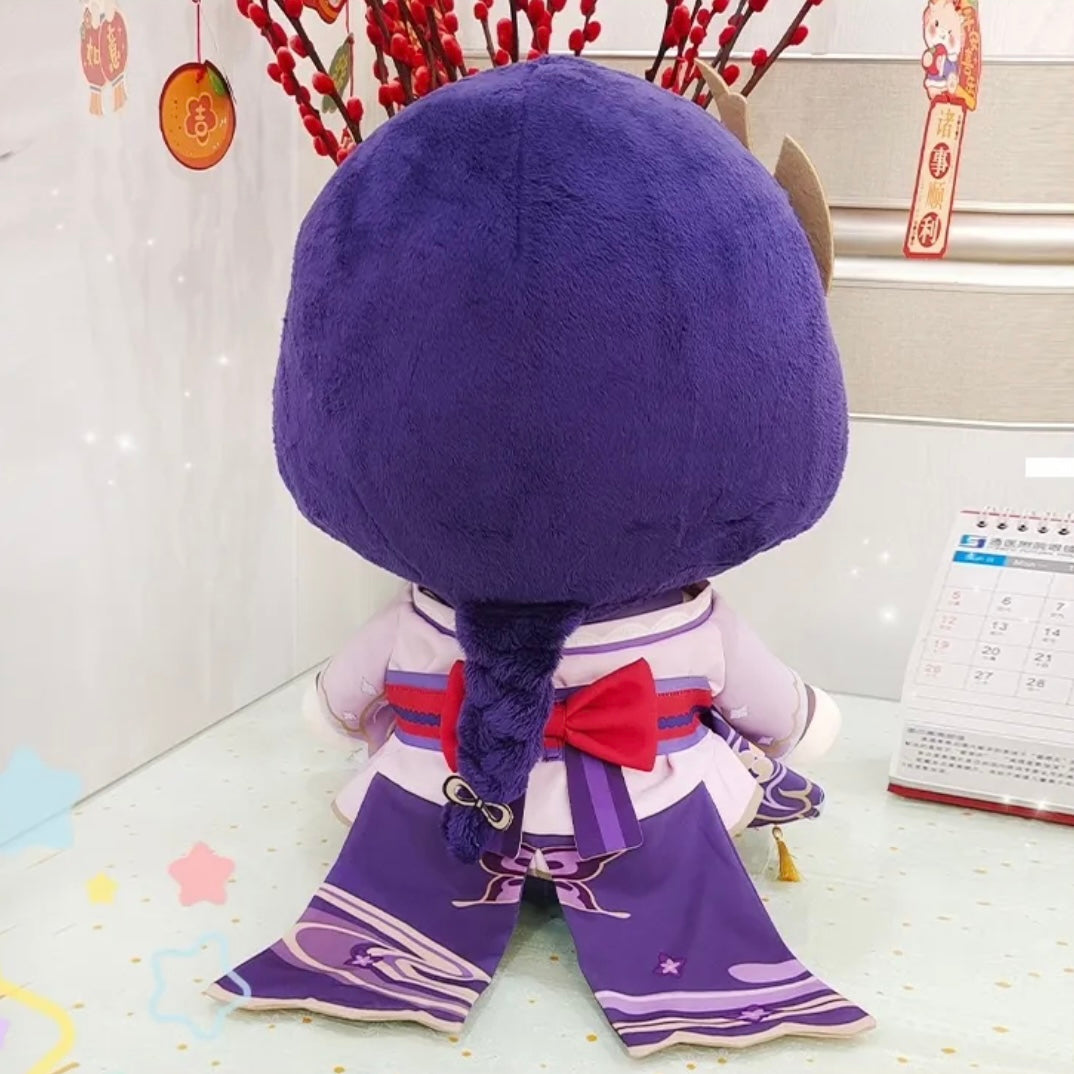 Smile House Fanart Plushies Staring Female Purple Sitting 40CM Plush Doll