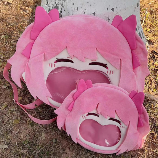 Smile House Puella Magi Madoka Magica Kaname Madoka Crossbody Bag Backpack