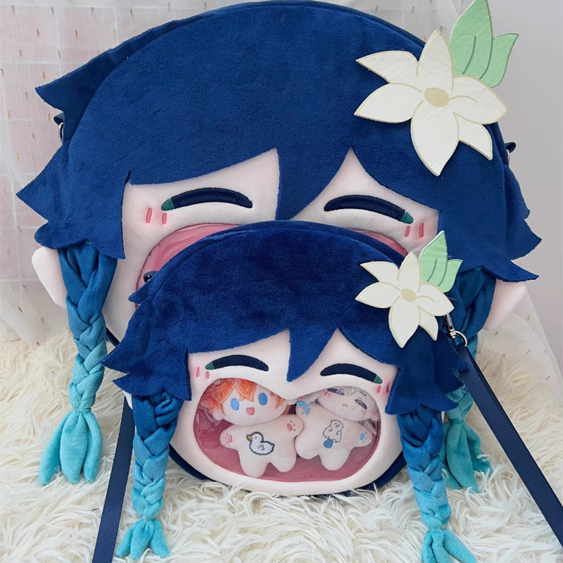 Smile House Game Genshin Impact Venti Backpack Crossbody Bag