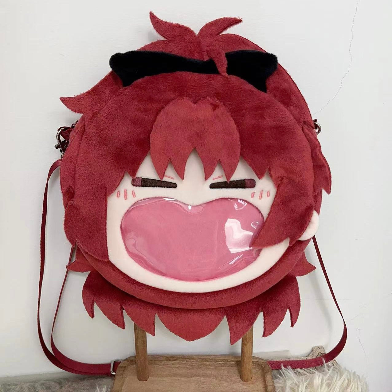Smile House Puella Magi Madoka Magica Kyouko Sakura Crossbody Bag Backpack