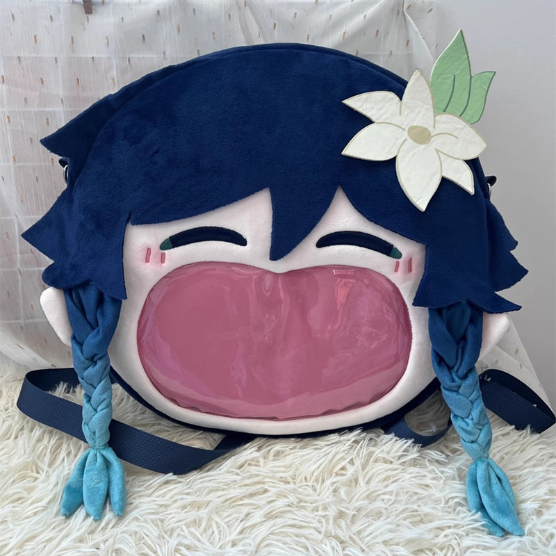 スマイルハウス ゲーム 原神 インパクト ベンティ バックパック クロスボディバッグ