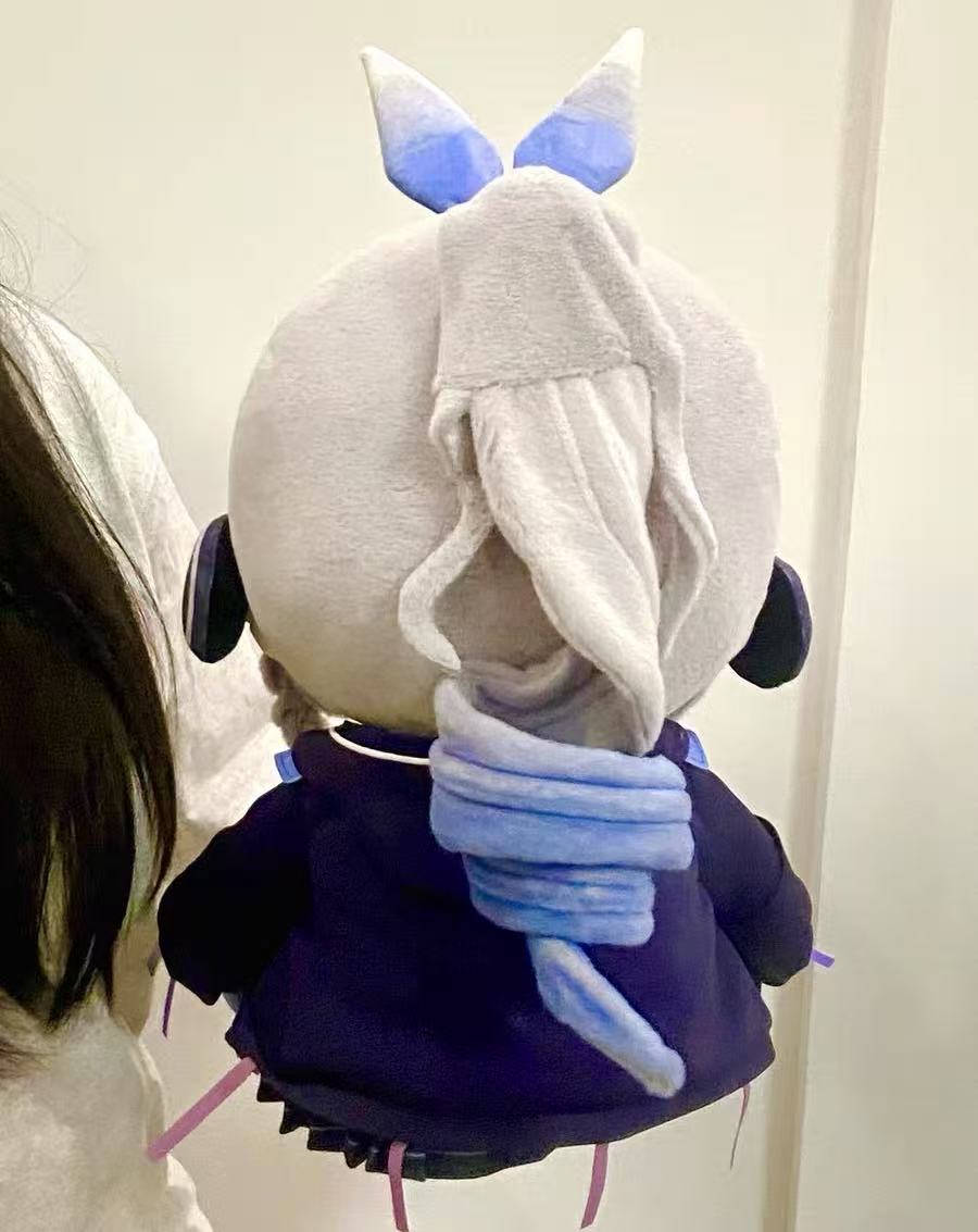 Smile House Fanart Plushies 40CM Staring Eyes Wolf Plush Doll Style10
