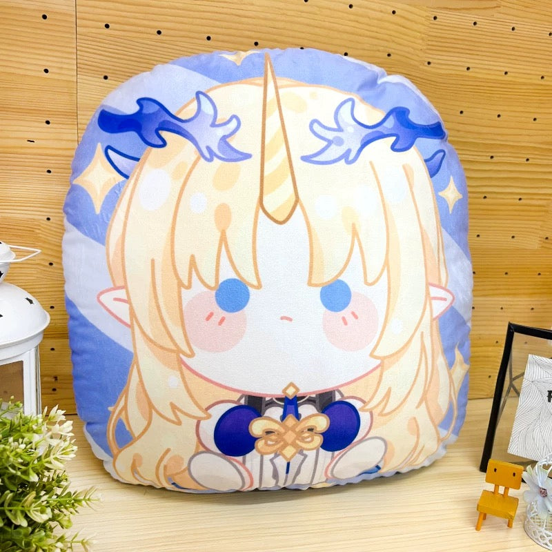 Smile House Wuthering Waves Characters Double Side Pillow Plush Doll 38CM