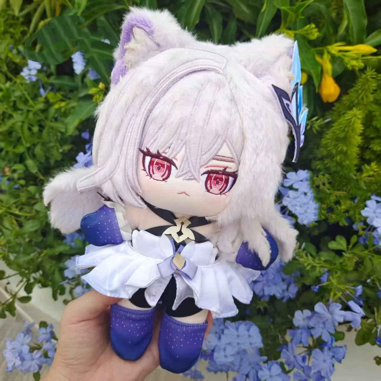 Smile House Genshin Impact Fanart Plushies Skirk 20CM Plush Doll
