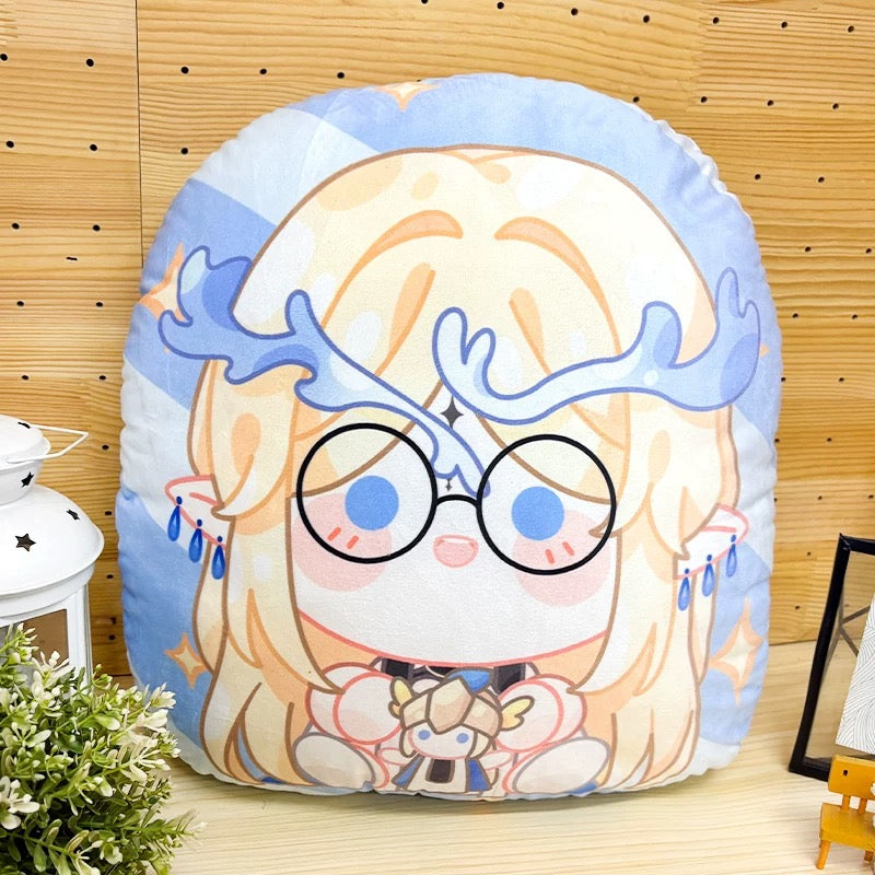 Smile House Wuthering Waves Characters Double Side Pillow Plush Doll 38CM