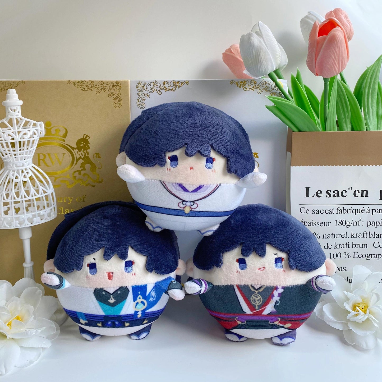 Smile House Genshin Impact Plushies Wanderer Scaramouche Plush Ball Doll