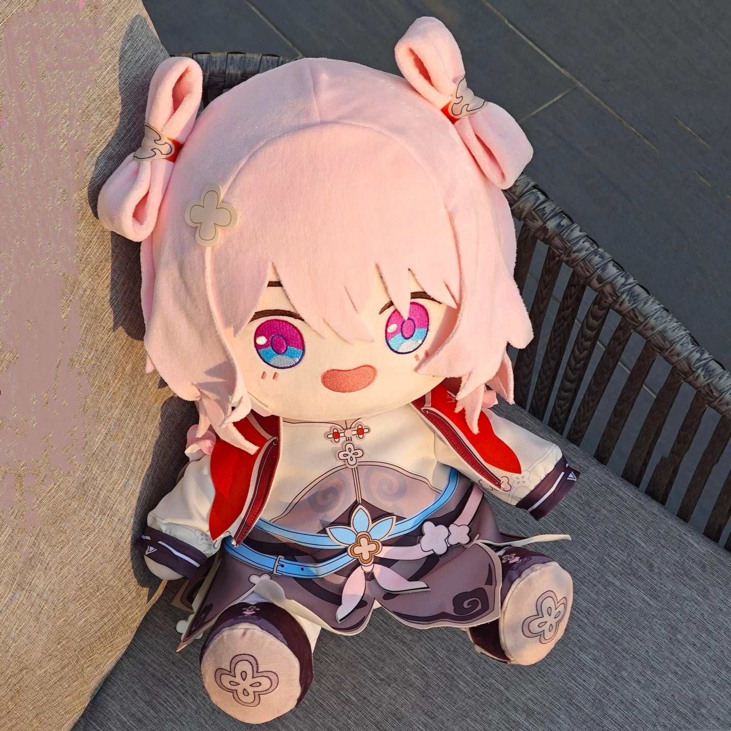 Smile House Honkai: Star Rail Plushies March 7th Big Eyes 40CM Plush Doll