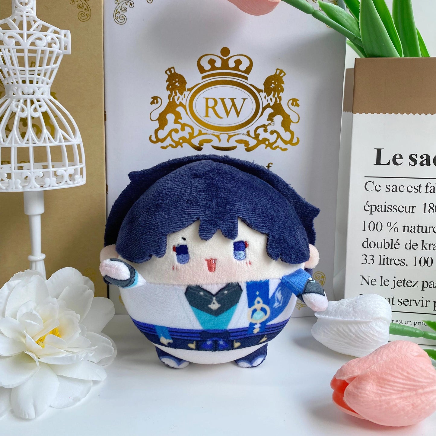 Smile House Genshin Impact Plushies Wanderer Scaramouche Plush Ball Doll