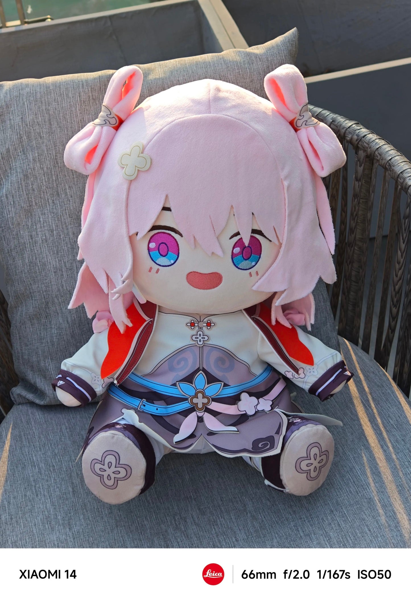 Smile House Honkai: Star Rail Plushies March 7th Big Eyes 40CM Plush Doll