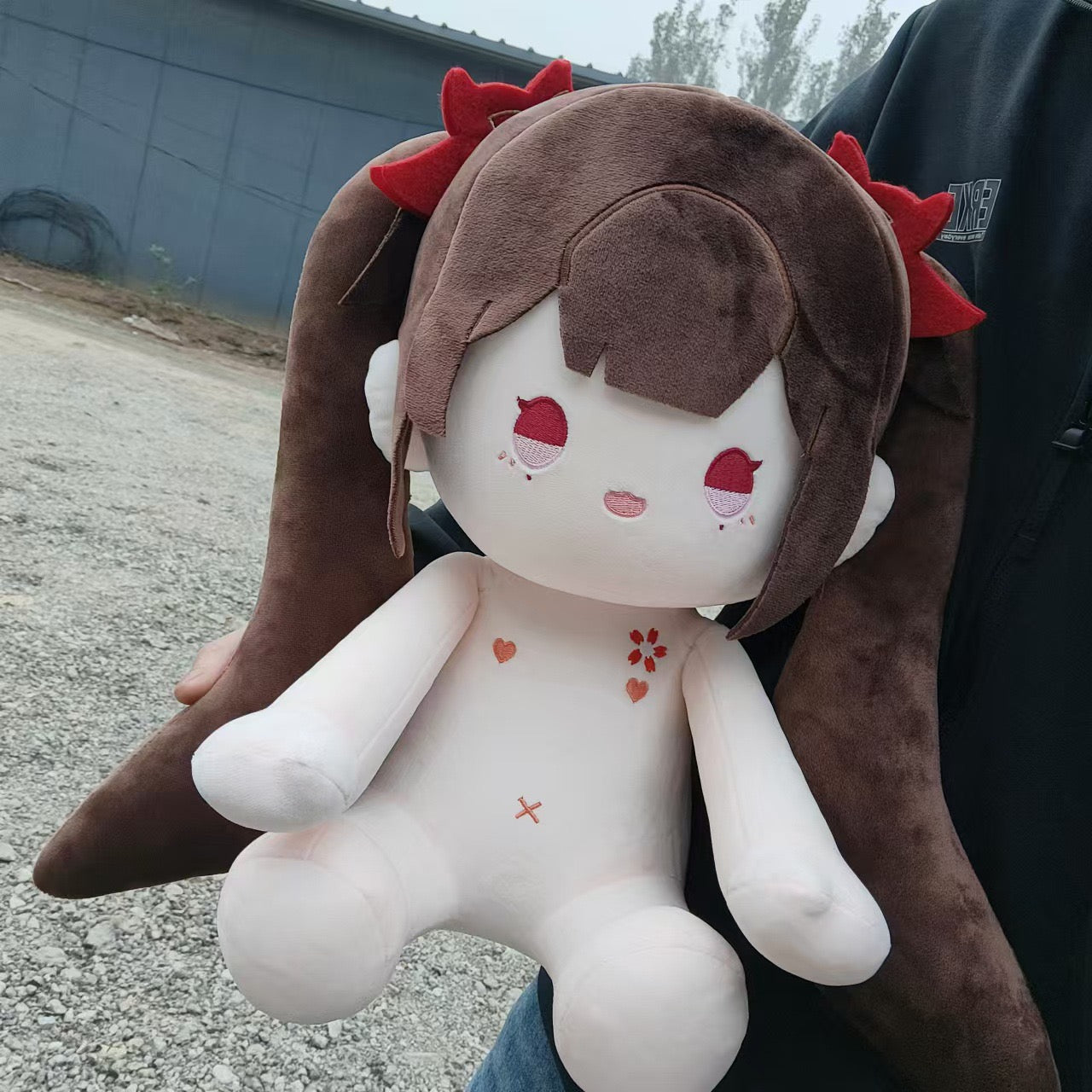 Smile House Fanart Plushtoy No Clothes Plushies 40CM Plush Doll Sitting Ver