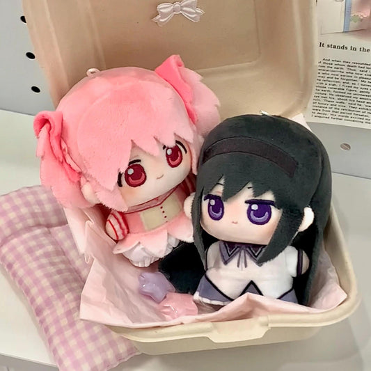 Smile House Puella Magi Madoka Magica Characters Kaname Madoka Homura Akemi 12CM Plush Doll