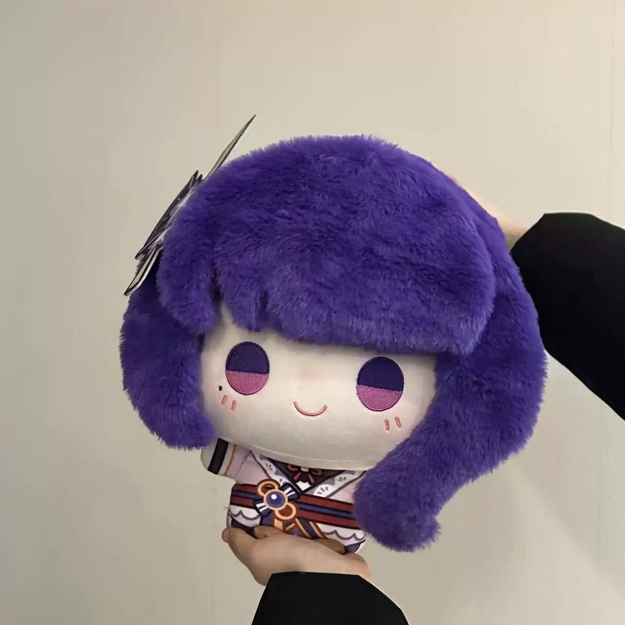 Smile House Fanmade Plushies Female Pruple Big Head 30CM Plush Doll