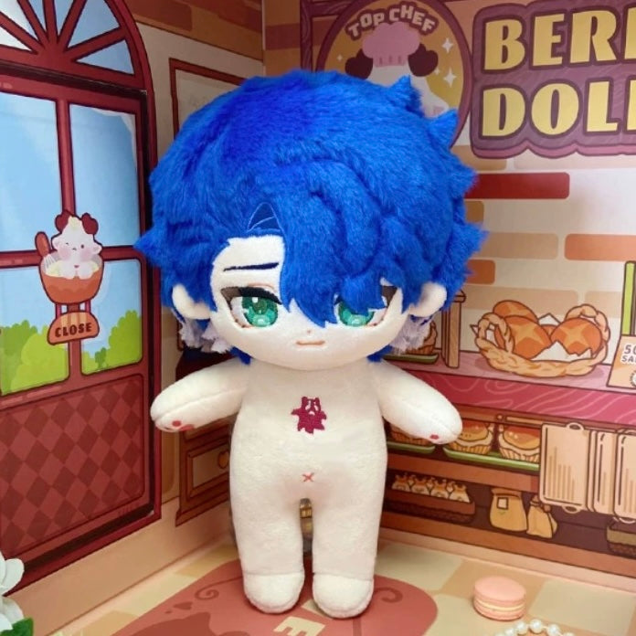 Smile House Male Character Blue Hair Plushies 20CM Plush Doll
