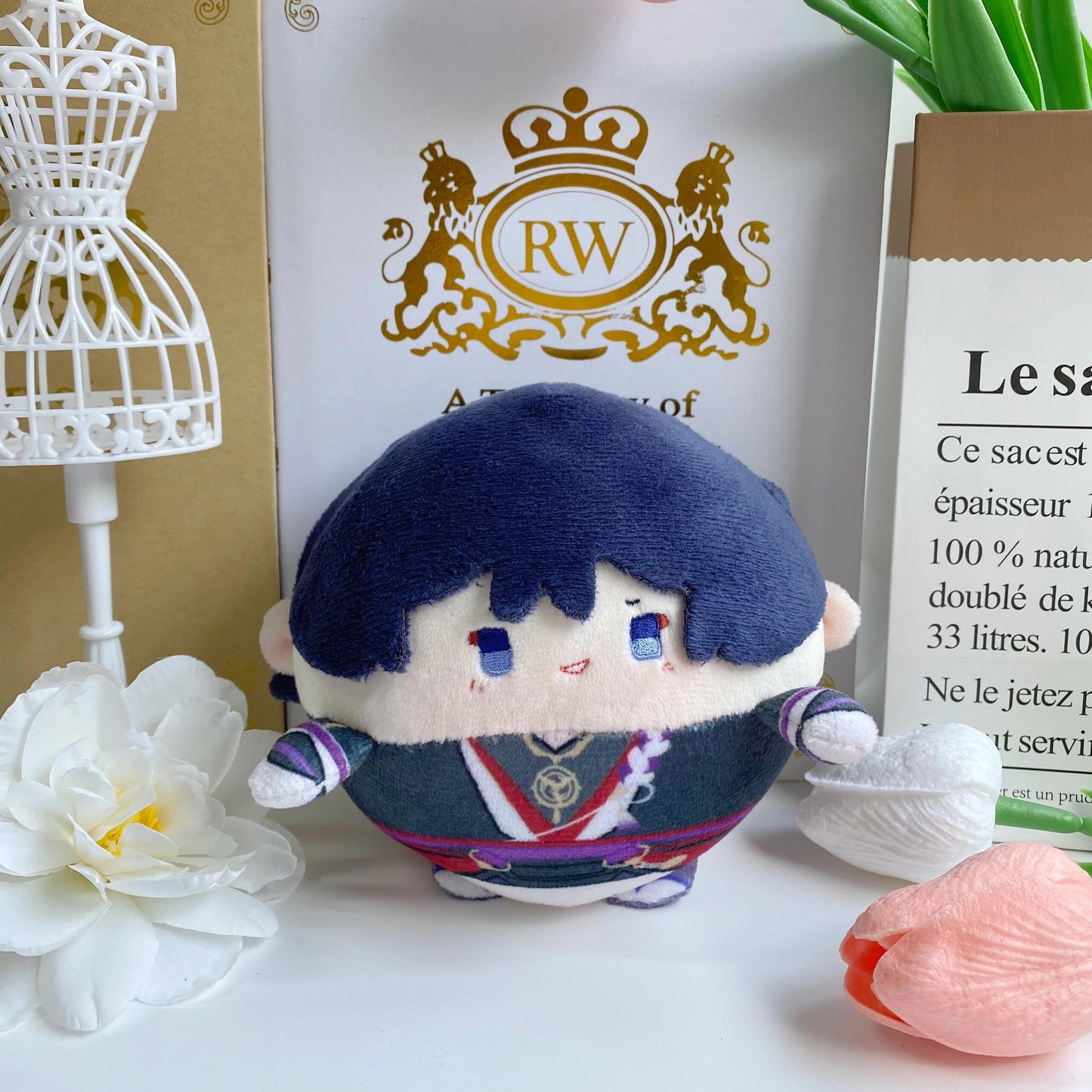 Smile House Genshin Impact Plushies Wanderer Scaramouche Plush Ball Doll