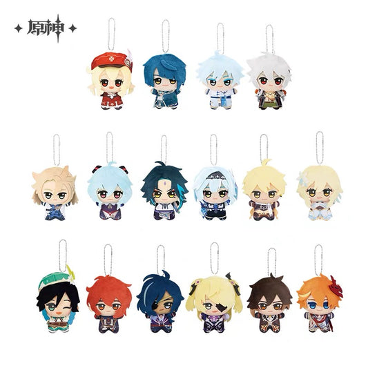 スマイルハウスドロップシリーズ:原神公式キャラクターキーチェーンぬいぐるみ12CM