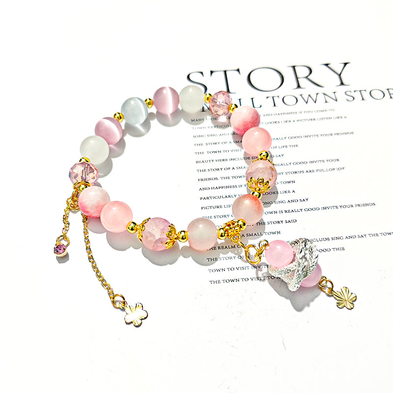 Smile House Game Wuthering Waves Jinhsi Peach Blossom Inspired Bracelet