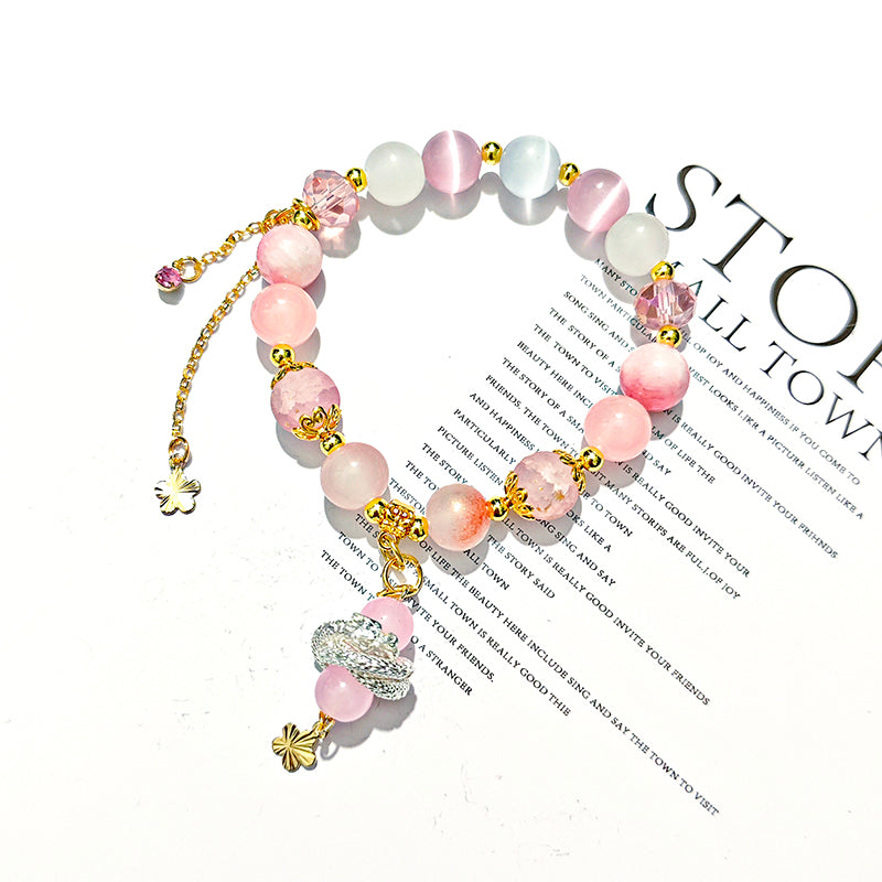 Smile House Game Wuthering Waves Jinhsi Peach Blossom Inspired Bracelet
