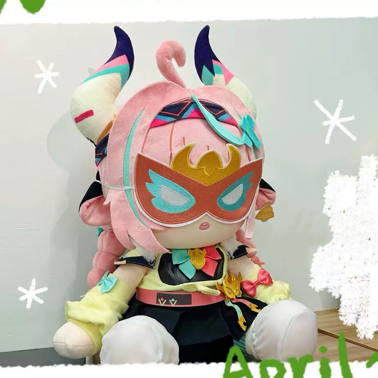 【Free Shipping】Smile House Genshin Impact Plushies Varesa Staring Eyes 40CM Plush Doll