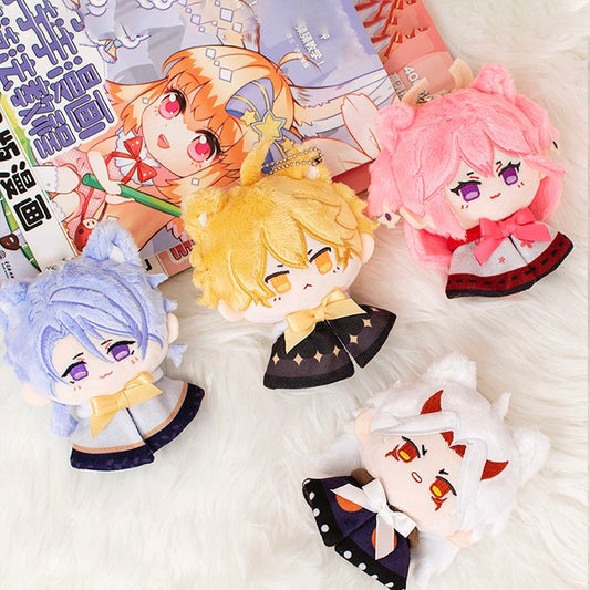 Smile House Genshin Impact Xiao Yae Venti Kazuha Cloak Baby Plush Doll 12 CM