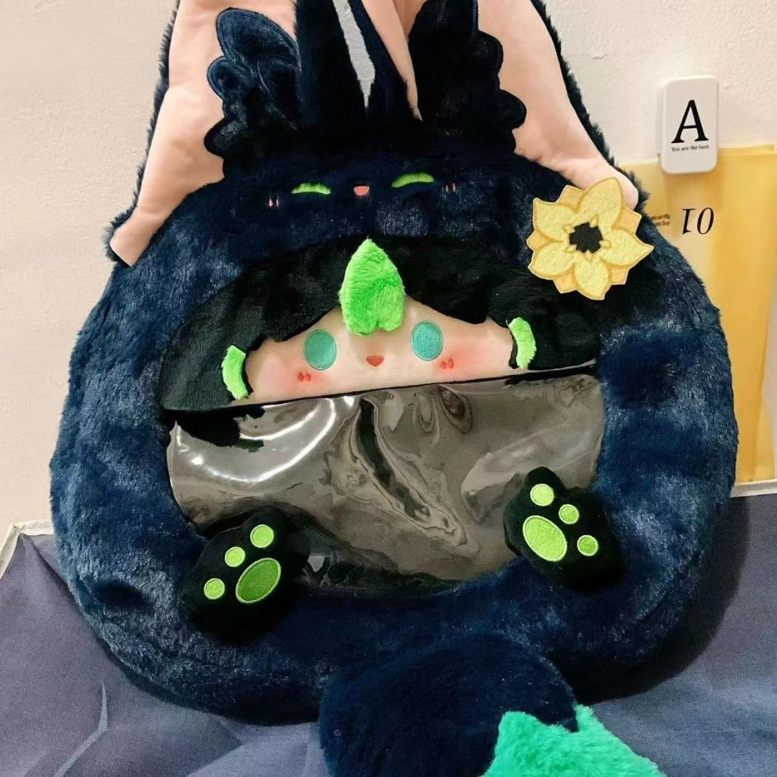 スマイルハウス 原神 ファンアート ティグナリ バックパックバッグ クロスボディバッグ