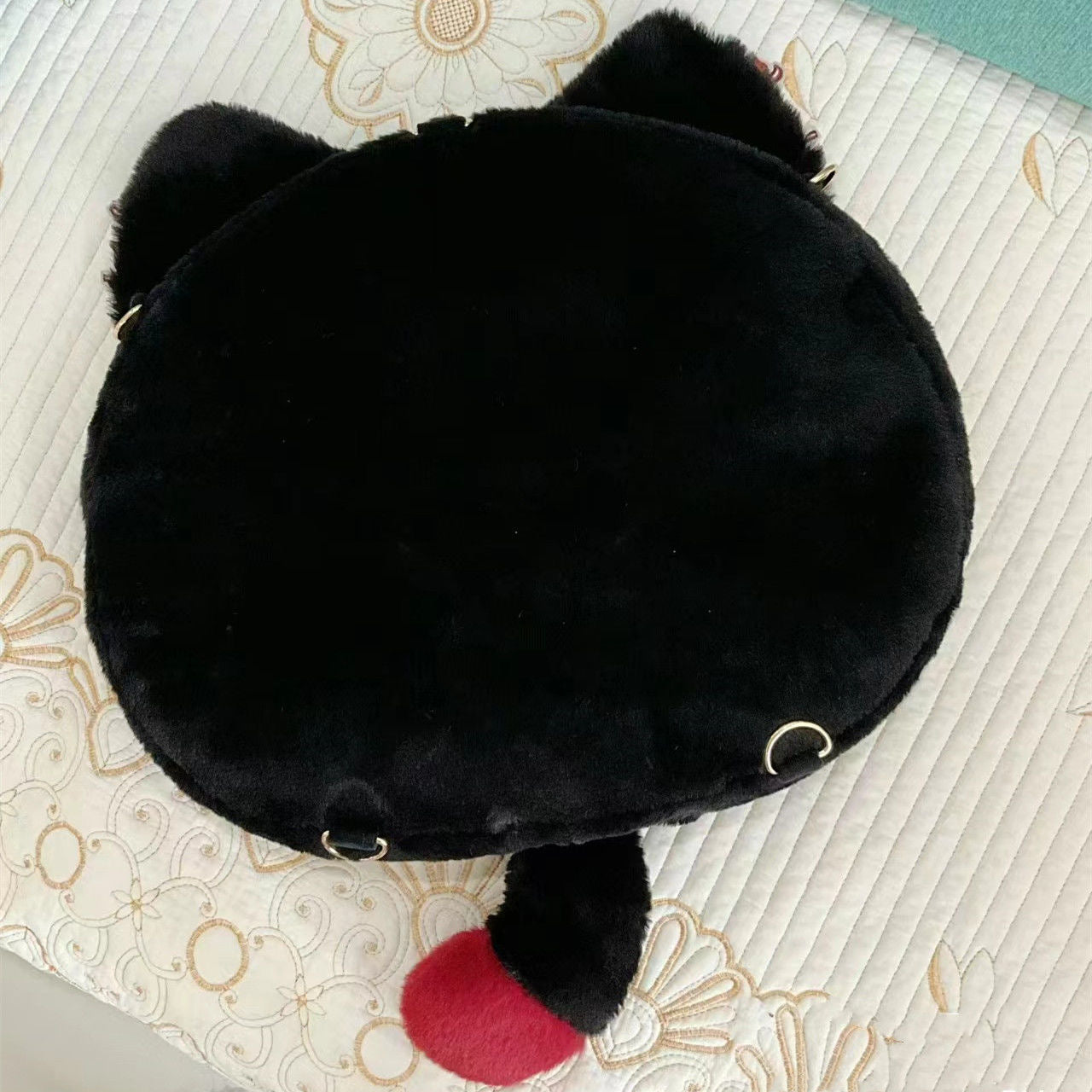 Smile House Genshin Impact Hutao Plush Corssbody Bag Backpack