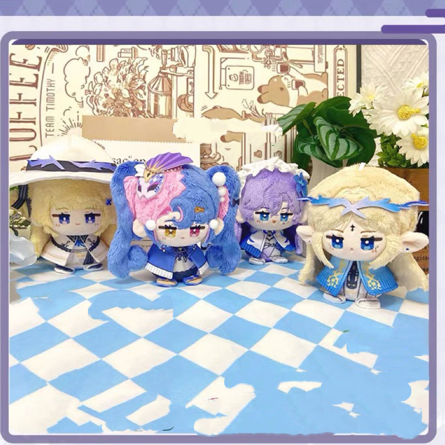 Smile House Wuthering Waves Plushies Roccia Phoebe Cartethyia Cantarella Cloak Plush Doll 12CM