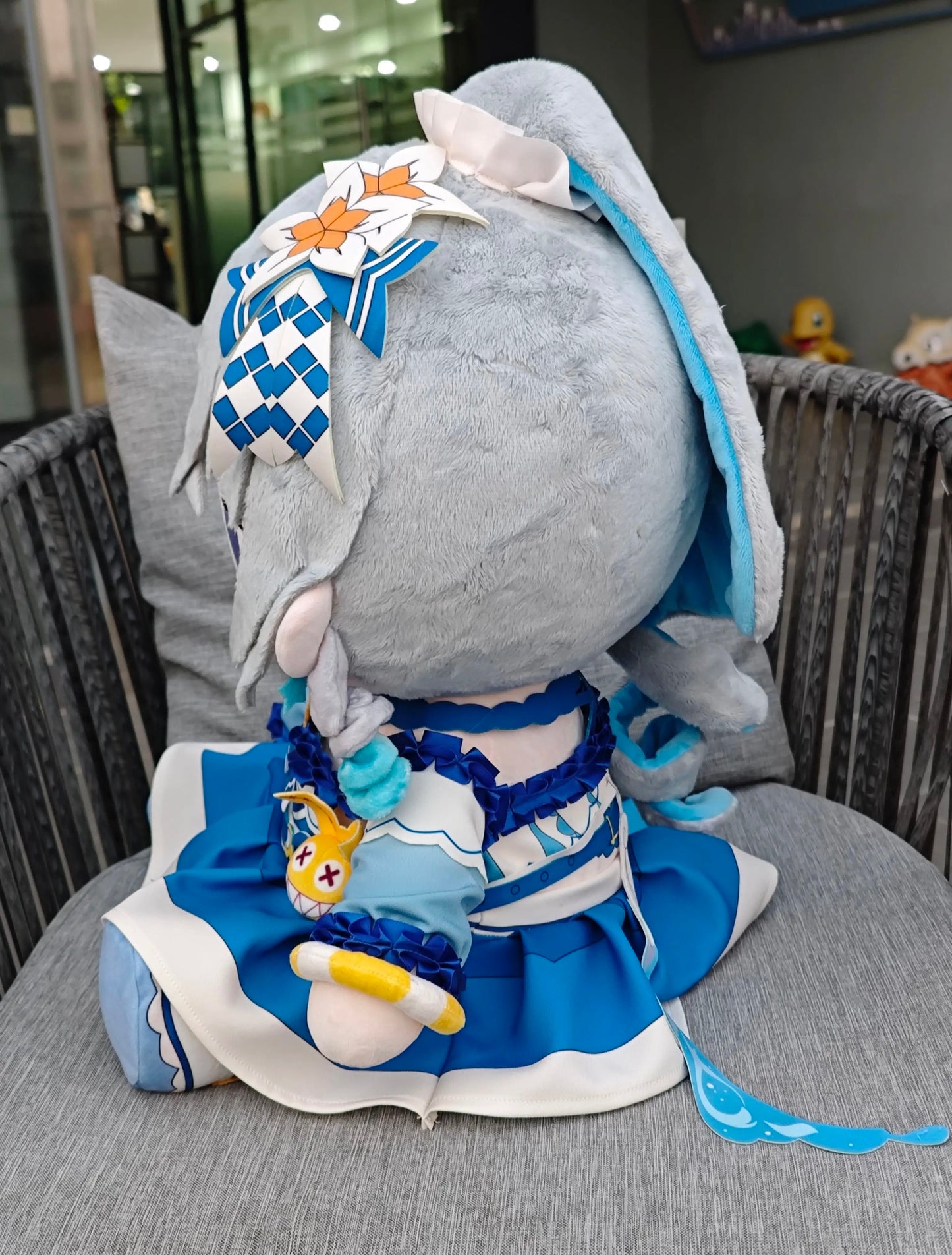 Smile House Honkai Impact3 Plushies Herrscher of Truth Bronya Zaychik Big Eyes 40CM Plush Doll
