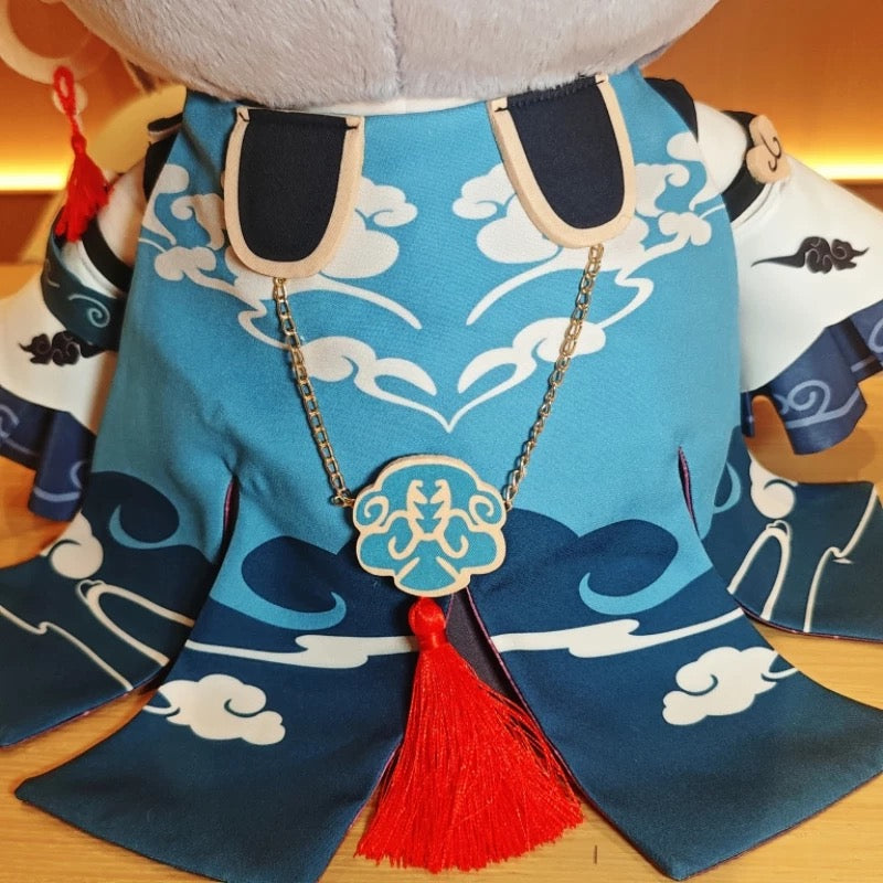 Smile House Honkai Impact 3: Fuhua Azure Empyrea battlesuit 40CM Staring Eyes Plush Doll