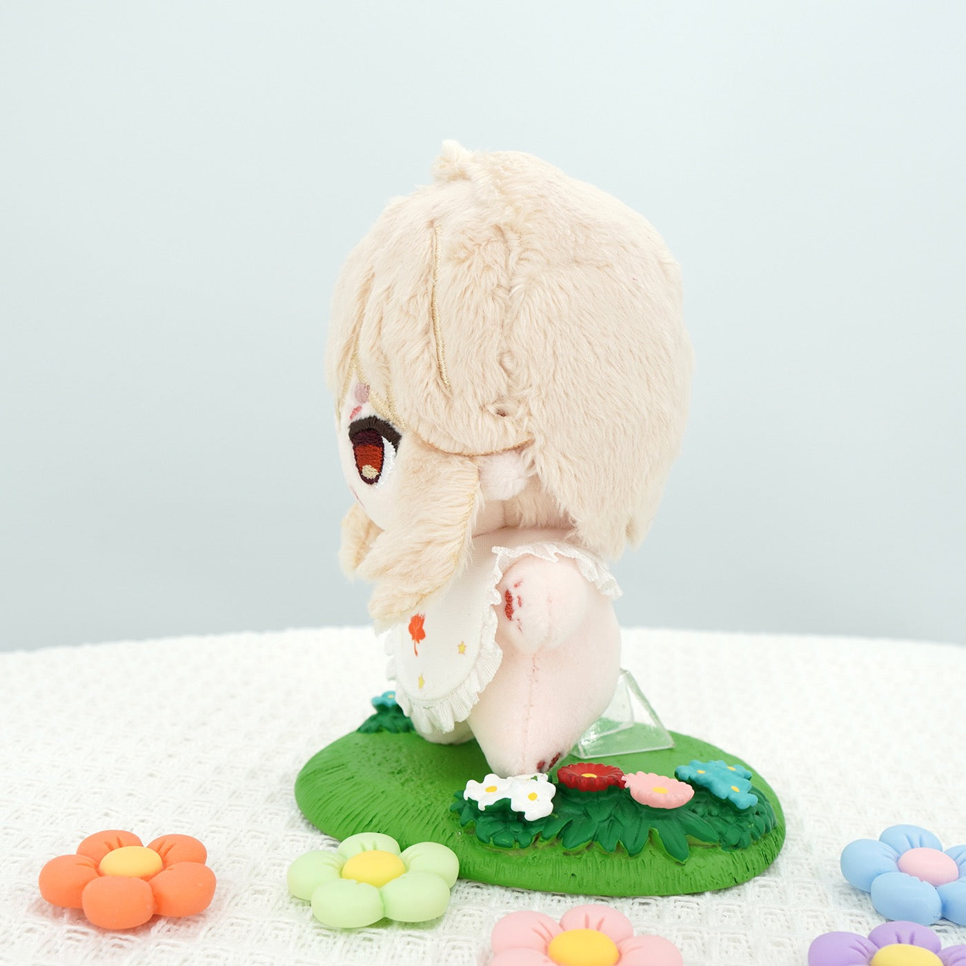 Smile House Genshin Impact Fanart Plushie Kaedehara Kazuha Cute Plush Doll 12 CM