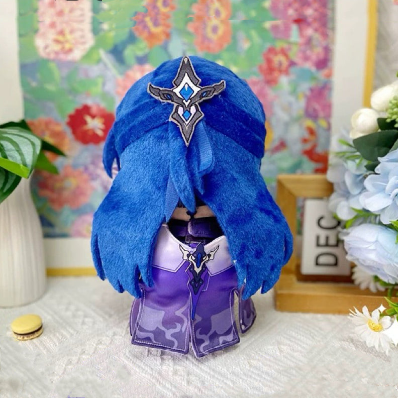 Smile House Fanart Blue Hair Female Midle Size Plushies Plush Doll 20CM