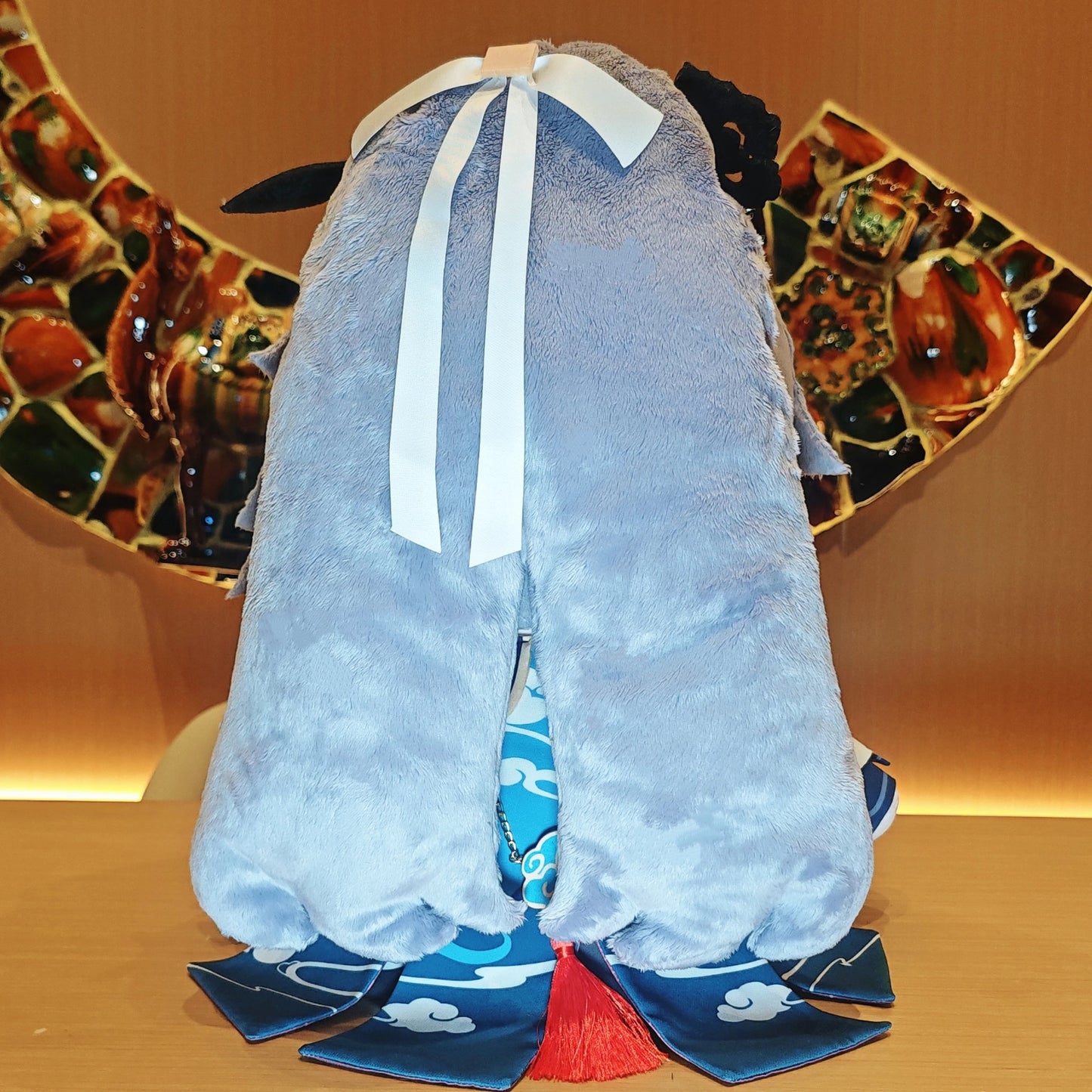Smile House Honkai Impact 3: Fuhua Azure Empyrea battlesuit 40CM Staring Eyes Plush Doll