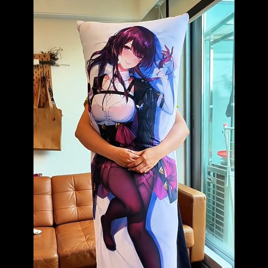 Smile House Honkai: Star Rail Kafka Pillow Cover Two Sides Image