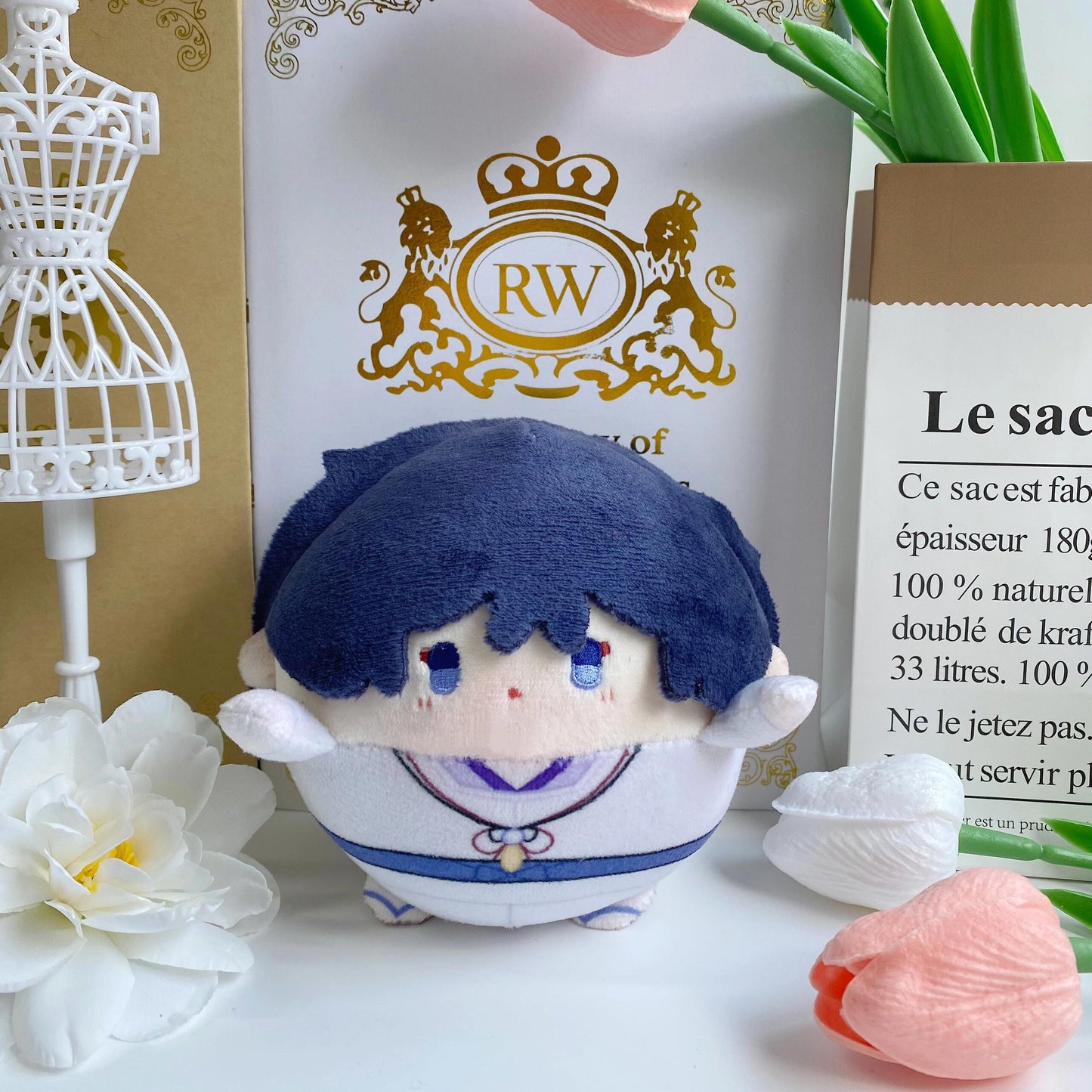 Smile House Genshin Impact Plushies Wanderer Scaramouche Plush Ball Doll