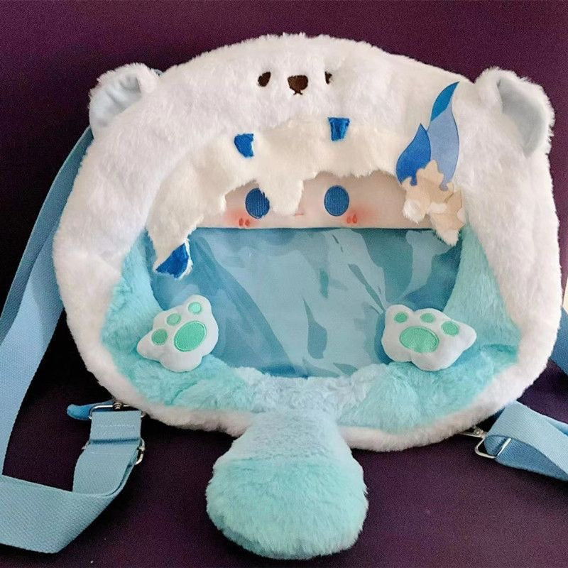 スマイルハウス 原神 ヌーヴィレット ぬいぐるみクロスボディバッグ バックパック