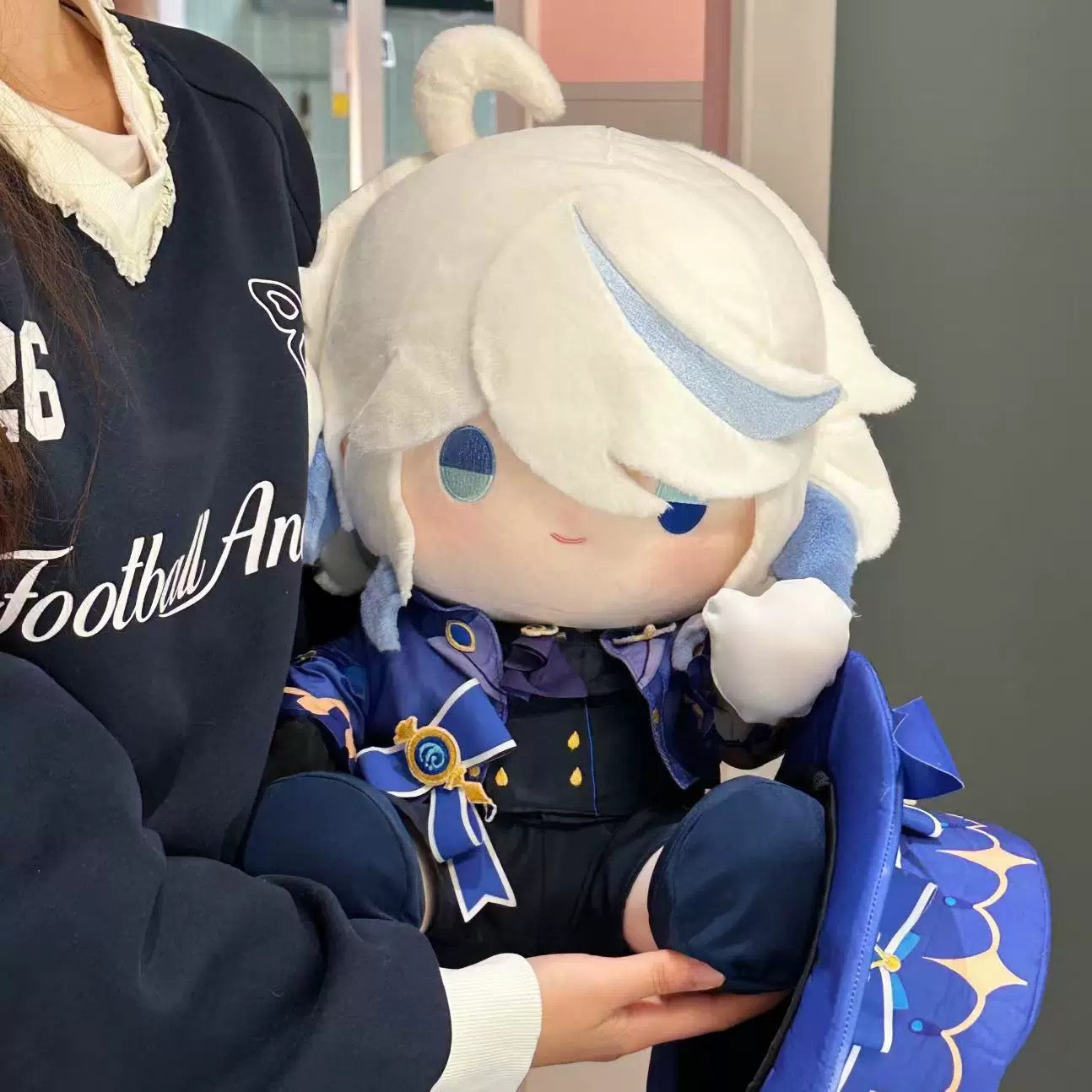 Smile House Genshin Impact Plushies Staring Furina Forcalors 40CM Plush Doll