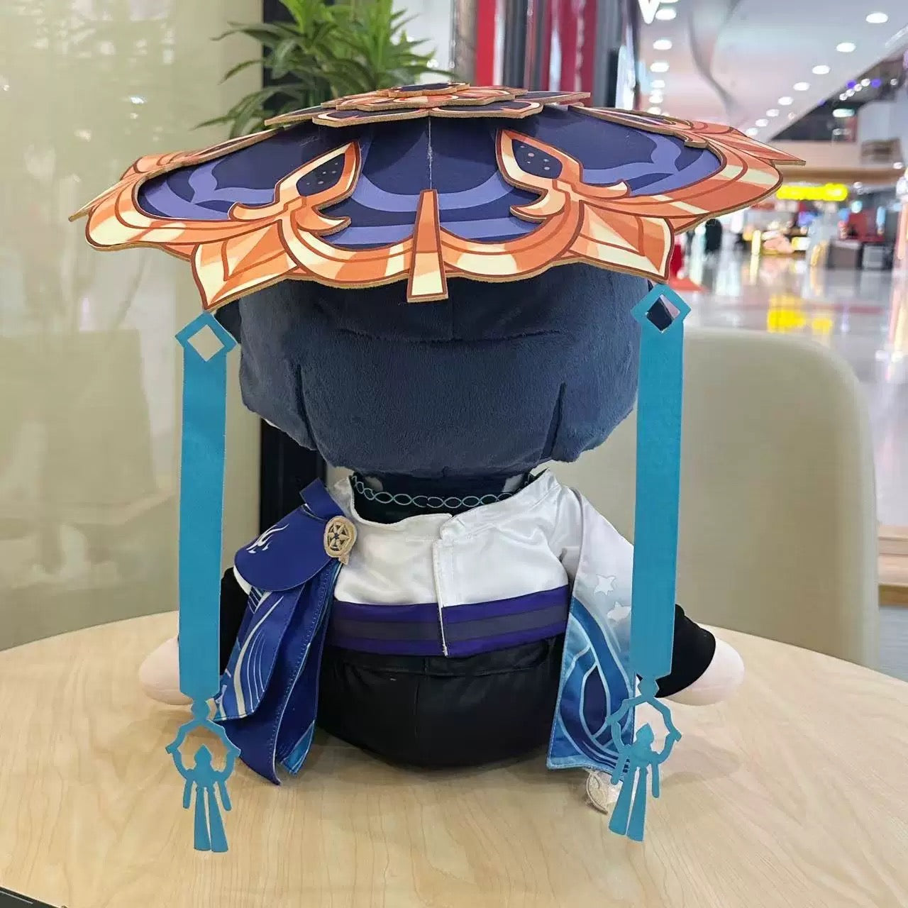 スマイルハウス 原神 ぬいぐるみ スカラムーシュ 放浪者 見つめる目 ぬいぐるみ 40CM