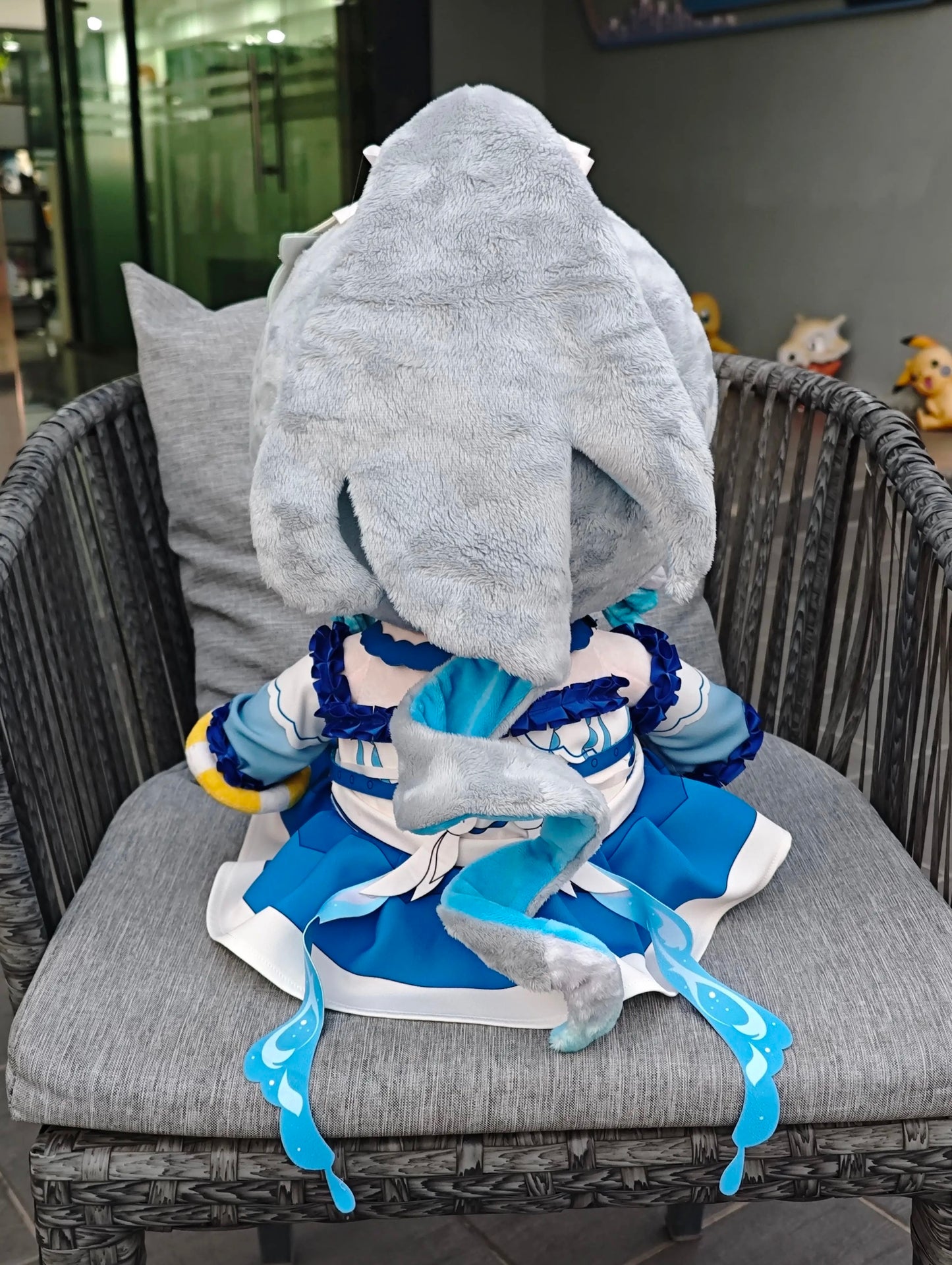 Smile House Honkai Impact3 Plushies Herrscher of Truth Bronya Zaychik Big Eyes 40CM Plush Doll