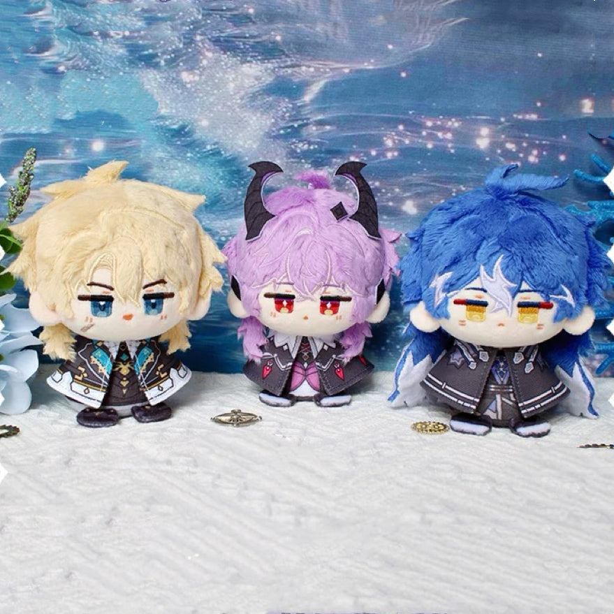 Smile House Genshin Impact Plushies Flins Durin Varka Cloak Plush Doll