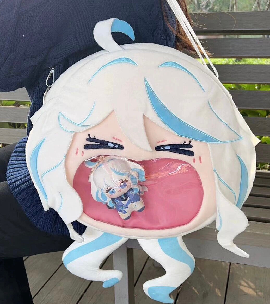 【送料無料】スマイルハウス ゲーム 原神 フリナ バックパック クロスボディバッグ