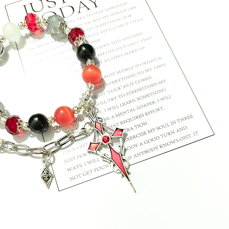 スマイルハウス 原神 ナイト・アルレッキーノ 風ブレスレット