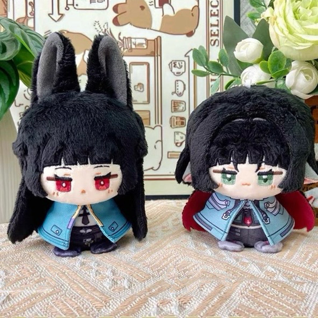 Smile House Zenless Zone Zero/ZZZ Plushies Jane Doe Miyabi Cloak 12CM Doll